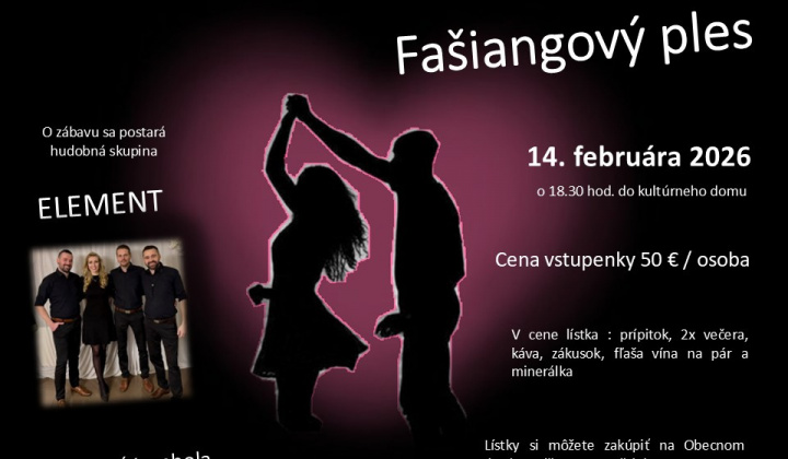 1. fotografia fotogalérie Aktuality / FAŠIANGOVÝ PLES - foto