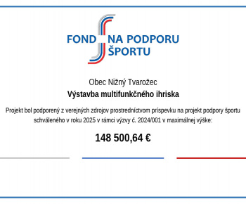 Projekty s podporou EU / Multifunkčné ihrisko - foto