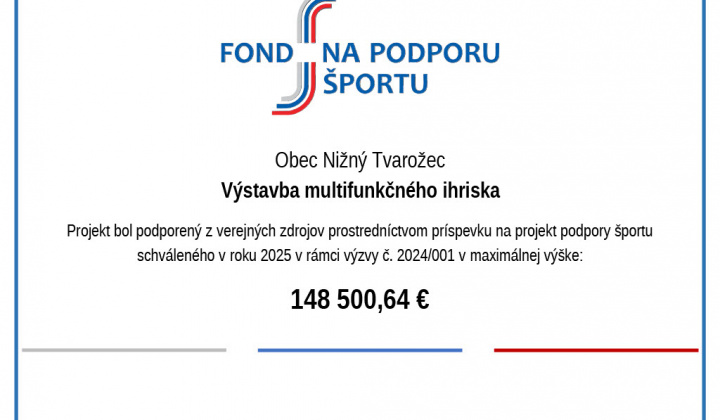 Multifunkčné ihrisko 